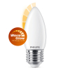 Signify Philips LED lamp | WarmGlow | E27 | Kaars | Mat | 2200-2700K | 3.4W (40W)  LPH02590