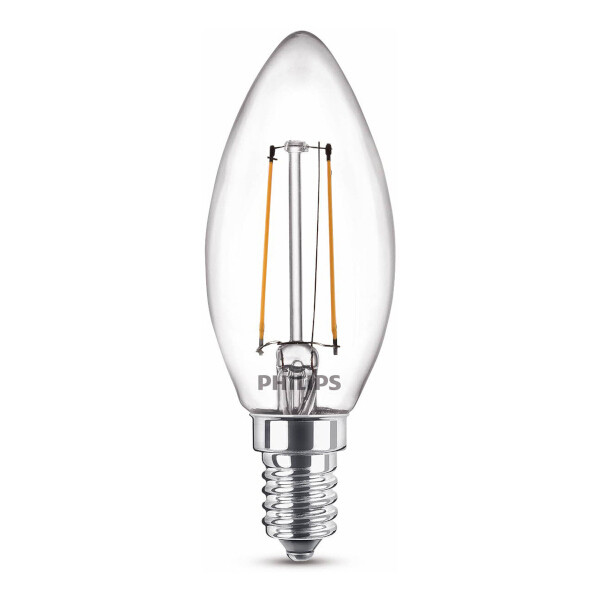 Signify Philips LED lamp E14 | Kaars B35 | Filament | Helder | 2700K | 1.4W (15W)  LPH02423 - 1