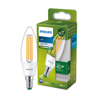 Signify Philips LED lamp E14 | Kaars B35 | Ultra Efficient | Filament | Helder | 4000K | 2.3W (40W)  LPH03356