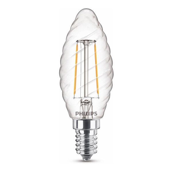 Signify Philips LED lamp E14 | Kaars ST35 | Filament | Helder | 2700K | 2W (25W)  LPH02441 - 1