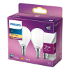 Signify Philips LED lamp E14 | Kogel P45 | Mat | 2700K | 2.2W (25W) 2 stuks  LPH02392