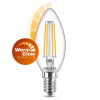 Signify Philips LED lamp E14 | WarmGlow | Kaars B35 | Filament | 2200-2700K | Dimbaar | 3.4W (40W)  LPH02559
