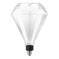 Signify Philips LED lamp E27 | Filament Diamant | Helder | 3000K | Dimbaar | 4W (35W)  LPH01321