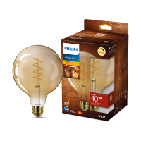 Signify Philips LED lamp E27 | Globe G125 | Filament | Goud | 2200K | Dimbaar | 5.5W (40W)  LPH03234