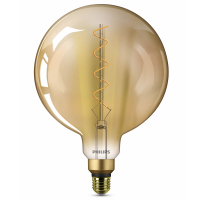 Signify Philips LED lamp E27 | Globe G200 | Vintage | Goud | 1800K | 4.5W (28W)  LPH02645