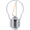 Philips LED lamp E27 | Kogel P45 | Filament | Helder | 2700K | 1.4W (15W)