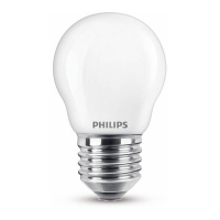 Signify Philips LED lamp E27 | Kogel P45 | Mat | 2700K | 2.2W (25W)  LPH02352