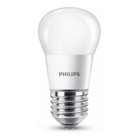 Signify Philips LED lamp E27 | Kogel P45 | Mat | 2700K | 5.5W (40W) | 3 stuks  LPH02368