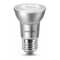 Signify Philips LED lamp E27 | PAR20 Reflector | 2700K | 25° | Dimbaar | 6W (50W)  LPH02473