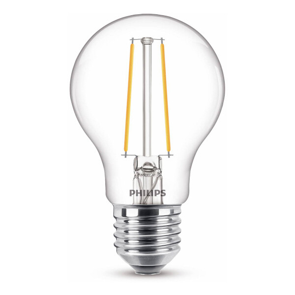 Signify Philips LED lamp E27 | Peer A60 | Filament | Helder | 2700K | 2.2W (25W)  LPH02332 - 1