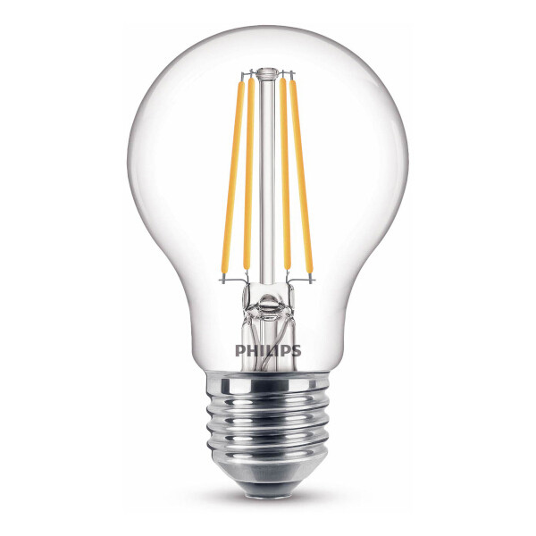Signify Philips LED lamp E27 | Peer A60 | Filament | Helder | 2700K | 7W (60W)  LPH02336 - 1