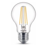 Signify Philips LED lamp E27 | Peer A60 | Filament | Helder | 2700K | 7W (60W)  LPH02336