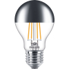 Signify Philips LED lamp E27 | Peer A60 | Kopspiegel | Zilver | 2700K | Dimbaar | 7.2W (50W)  LPH00489