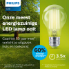 Signify Philips LED lamp E27 | Peer A60 | Ultra Efficient  | Filament | 3000K | 2.3W (40W)  LPH02569 - 3