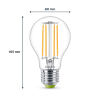 Signify Philips LED lamp E27 | Peer A60 | Ultra Efficient  | Filament | 3000K | 2.3W (40W)  LPH02569 - 6