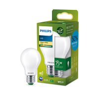 Signify Philips LED lamp E27 | Peer A60 | Ultra Efficient | Mat | 2700K | 5.2W (75W)  LPH03302