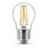 Philips LED lamp E27 | WarmGlow | Kogel P45 | Filament | 2200-2700K | 3.4W (40W)