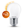 Signify Philips LED lamp E27 | WarmGlow | Kogel P45 | Mat | 2200-2700K | 3.4W (40W)  LPH02586