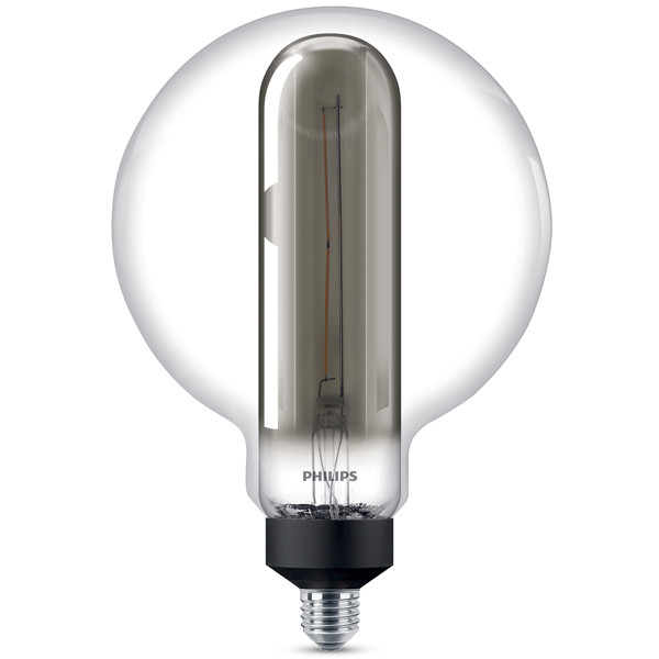Signify Philips XXL lamp E27 | Globe/Buis | Smoky | 1800K | Dimbaar | 6.5W (20W)  LPH02661 - 1