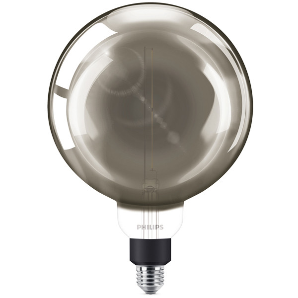 Signify Philips XXL lamp E27 | Globe G200 | Smoky | 1800K | Dimbaar | 6.5W (20W)  LPH02659 - 1