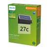 Signify Philips myGarden Solar wandlamp met huisnummer | Enkara | 2700K | IP44 | Zwart  LPH03529 - 2