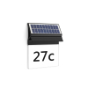 Signify Philips myGarden Solar wandlamp met huisnummer | Enkara | 2700K | IP44 | Zwart  LPH03529 - 1