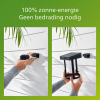 Signify Philips myGarden Solar wandlamp met sensor | Zonal | 3000K | Ultra Efficient | Rond | IP44 | Zwart  LPH03544 - 4