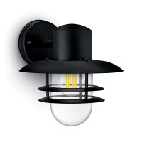 Signify Philips myGarden wandlamp E27 | Inyma | IP44 | Zwart  LPH03580