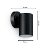 Signify Philips myGarden wandlamp GU10 | Kylis | IP44 | Zwart  LPH03546 - 3