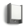 Signify Philips myGarden wandlamp met sensor | Arbour | 2700K | Ultra Efficient | IP44 | 3.8W | Antraciet  LPH03521 - 1