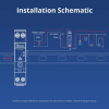 Sonoff DIN-rail slimme schakelaar | 32A | Wit | Matter LSO00018 - 8