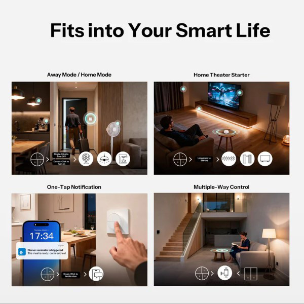 Sonoff Scèneknop 4-in-1 | Batterij | Zigbee LSO00027 - 4
