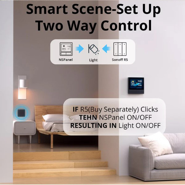 Sonoff Slim bedieningspaneel | 3,5 inch | WiFi LSO00026 - 10