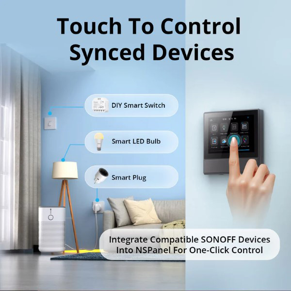 Sonoff Slim bedieningspaneel | 3,5 inch | WiFi LSO00026 - 8