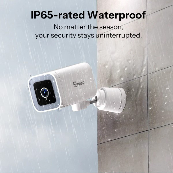 Sonoff Slimme camera voor buiten | USB voeding | 2K | IP65 | WiFi LSO00040 - 4