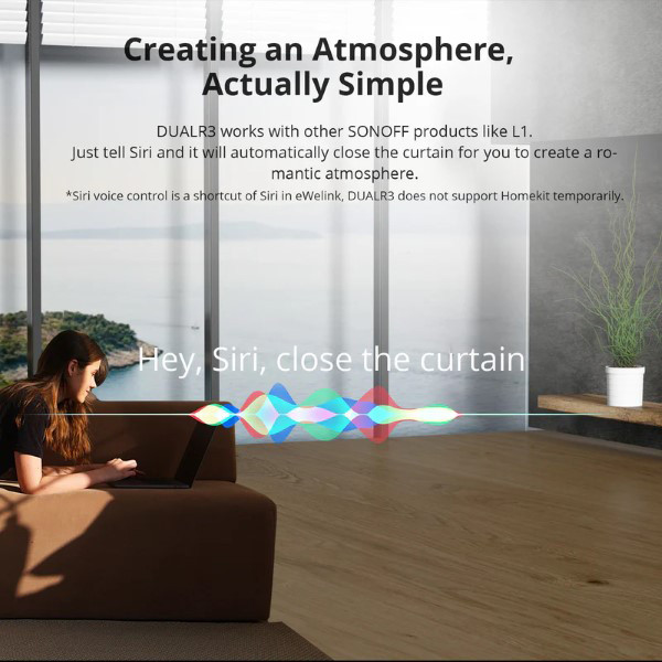 Sonoff Slimme gordijnbesturing 2-voudig | 15A | Energiemeting | WiFi LSO00019 - 5