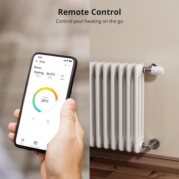 Sonoff Slimme radiatorknop | TRVZB | Zigbee LSO00041 - 4
