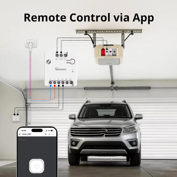 Sonoff Slimme schakelaar | Droogcontact | Zigbee LSO00015 - 5
