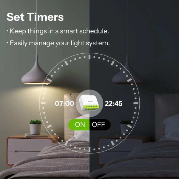 Sonoff Slimme schakelaar 2-voudig | 10A | Zigbee LSO00016 - 9