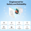 Sonoff Slimme wandcontactdoos | Type E | 16A | Matter over WiFi LSO00032 - 7