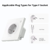 Sonoff Slimme wandcontactdoos | Type E | 16A | Matter over WiFi LSO00032 - 8
