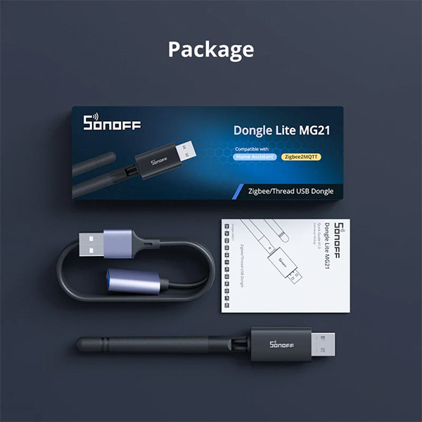 Sonoff Smart Home Hub | Dongle Lite MG21 | Zigbee/Thread USB-dongle LSO00042 - 8
