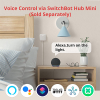SwitchBot Slimme schakelaar | Universeel | Oplaadbaar | Wit | Bluetooth LSW00019 - 4