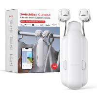 Switchbot Curtain 3 slimme gordijnmotor | Geschikt voor roede | Wit LSW00001