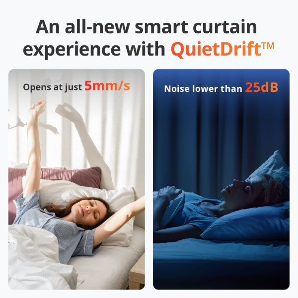 Switchbot Curtain 3 slimme gordijnmotor | Geschikt voor roede | Wit LSW00001 - 5