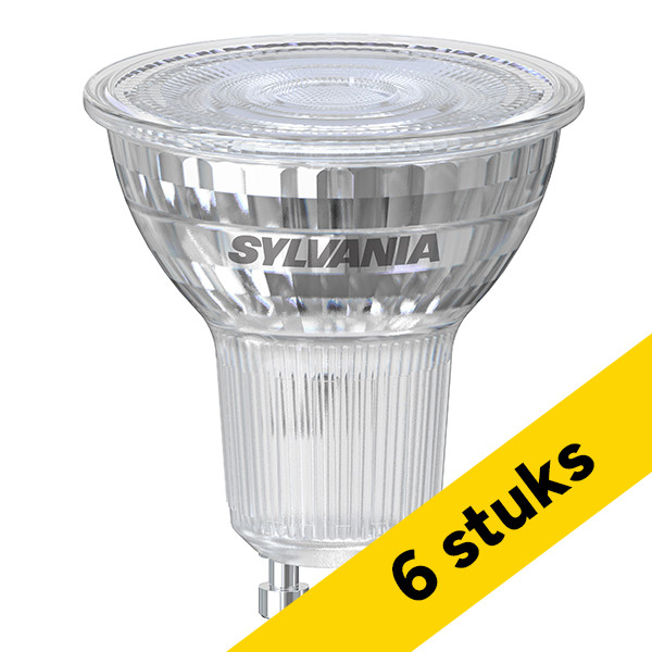 Aanbieding: 6x Sylvania GU10 LED spot | 4000K | 4.8W (65W) LSY00868 - 1