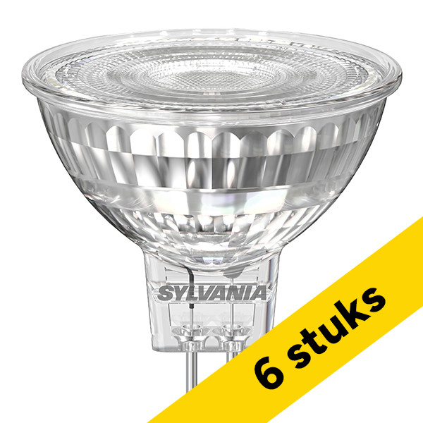 Aanbieding: 6x Sylvania GU5.3 LED spot | 4000K | Dimbaar | 4.3W (35W) LSY00906 - 1