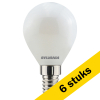 Aanbieding: 6x Sylvania LED lamp E14 | Kogel G45 | Mat | 2700K | Dimbaar | 4.5W (40W) LSY00449 - 1