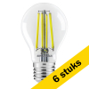 Aanbieding: 6x Sylvania LED lamp E27 | Peer A60 | Ultra Efficient | Filament | 2700K | 4W (60W) LSY00517 - 1