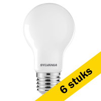 Sylvania Aanbieding: 6x Sylvania LED lamp E27 | Peer A60 | Ultra Efficient | Mat | 4000K | 4W (60W)  LSY00531